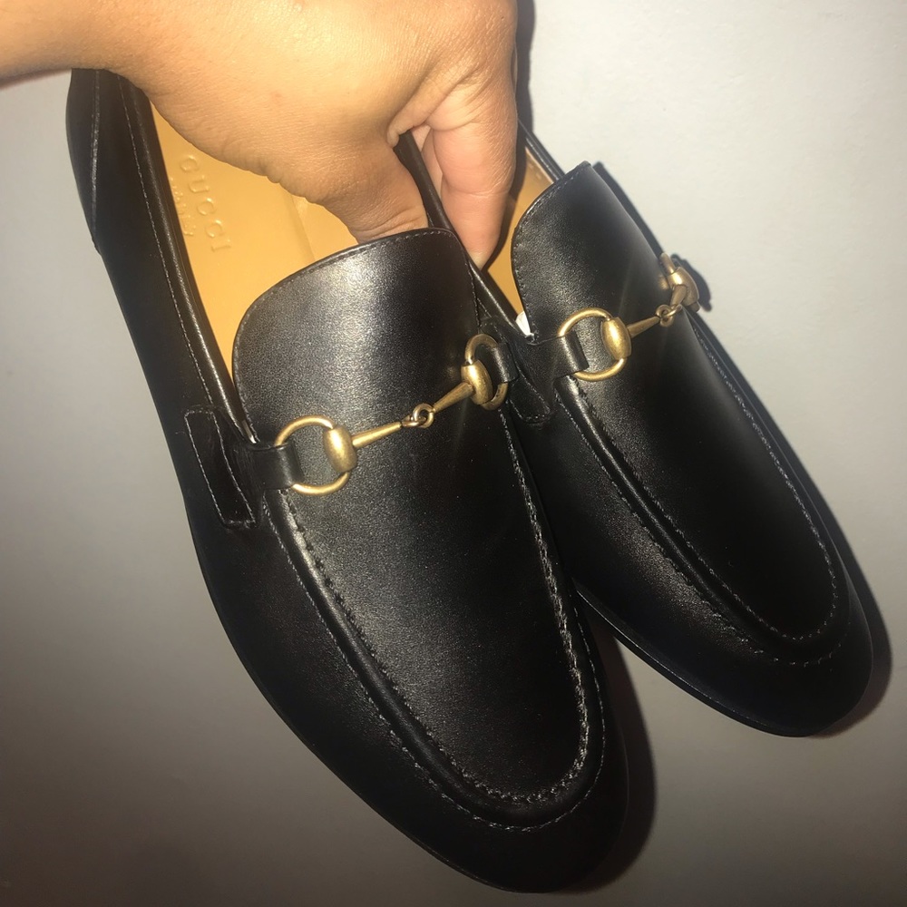 Gucci Jordaan Horsebit Loafers